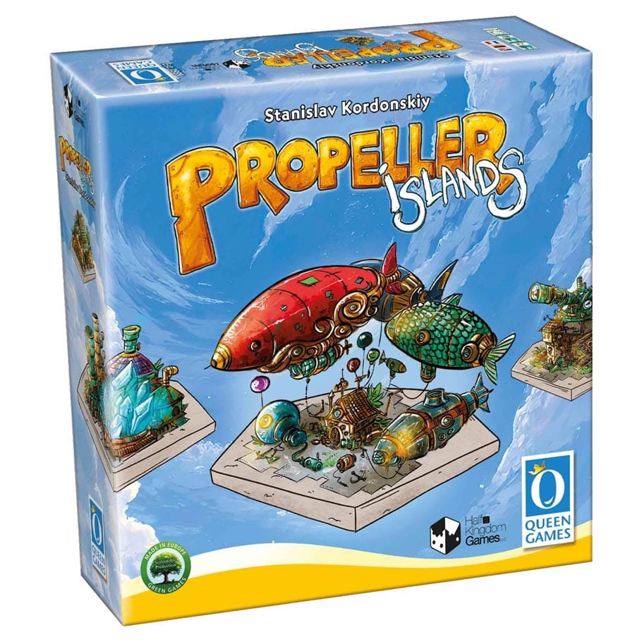 Queen Games Board Games > Large Box Games Propeller Island 4010350109021 QNG10902