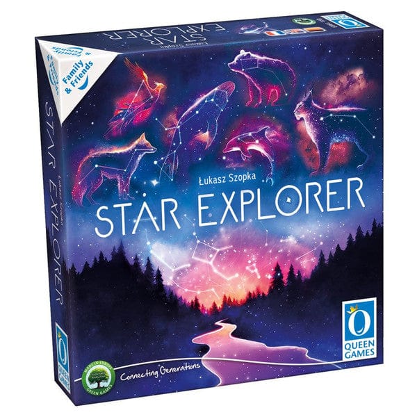 Queen Games Board Games Star Explorer Family & Friends Compact Edition 4010350108628 QNG10862