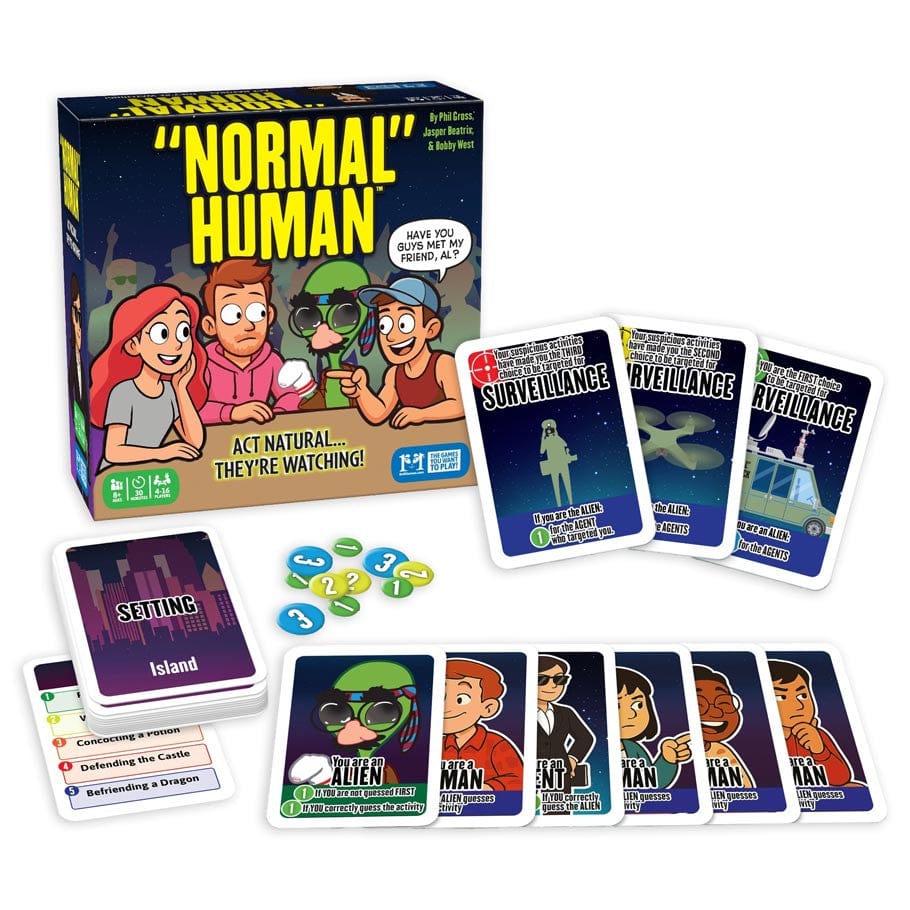 R&R Games Board Games > Card Games Normal Human 631080259059 RRG905