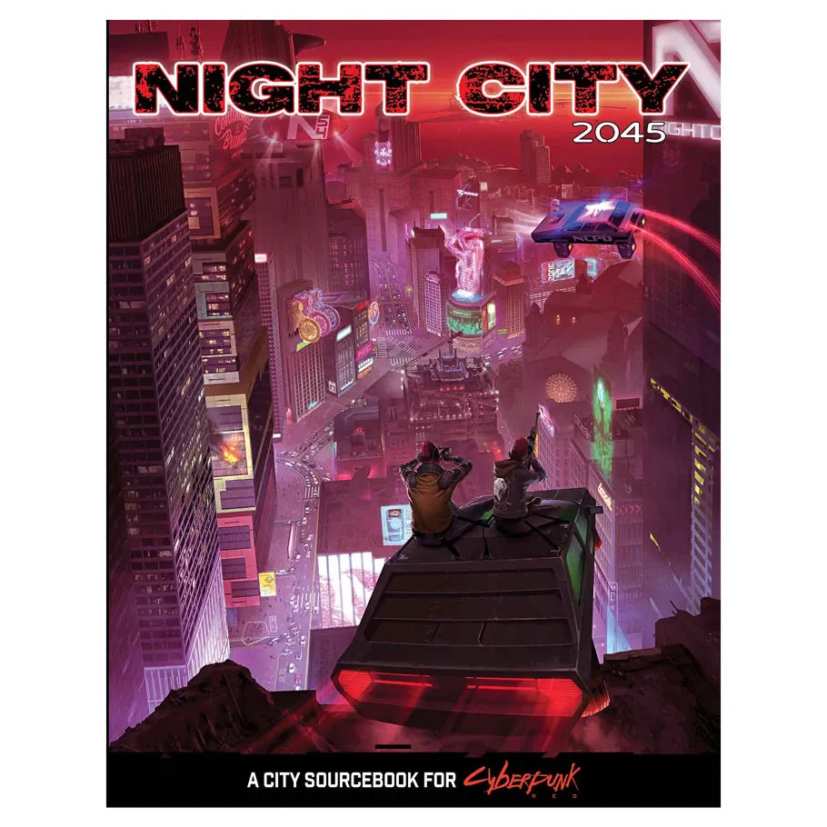 R. Talsorian Games Books > RPG Cyberpunk: Red - Night City 2045 9781950911387 RTGCR3141