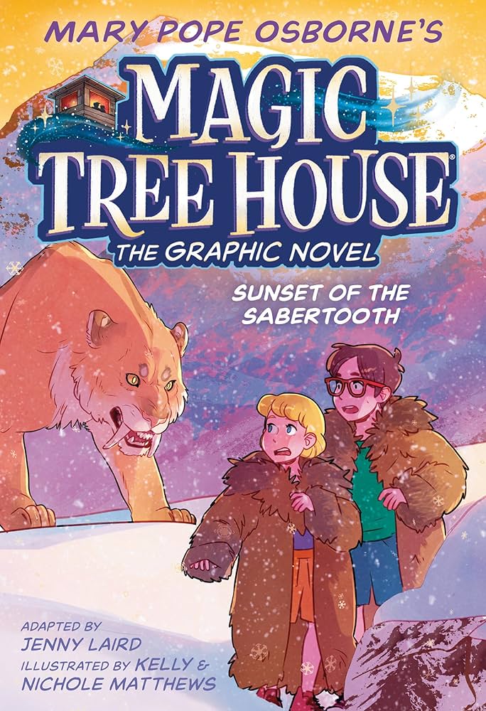 Random House Books > Fiction > Kids Sunset of the Sabertooth Graphic Novel 9780593706008 0593706005