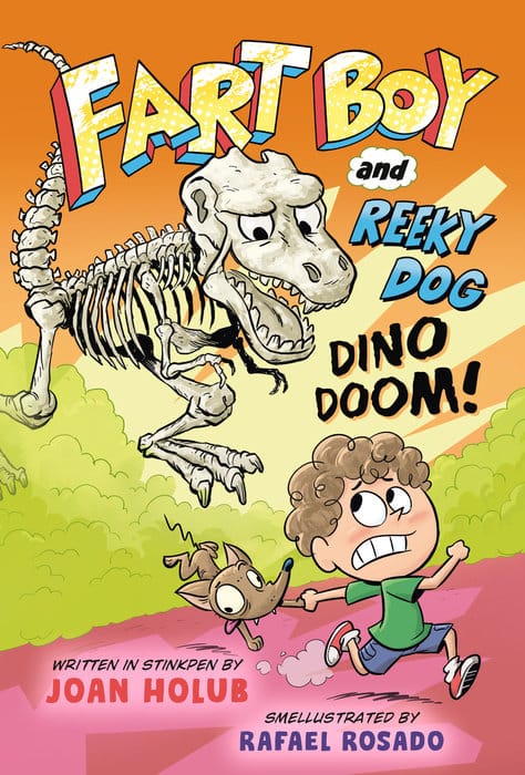 Random House Books for Young Readers Graphic Novel > Kids Fart Boy and Reeky Dog: Dino Doom! 9780593434345 PRH-9780593434345