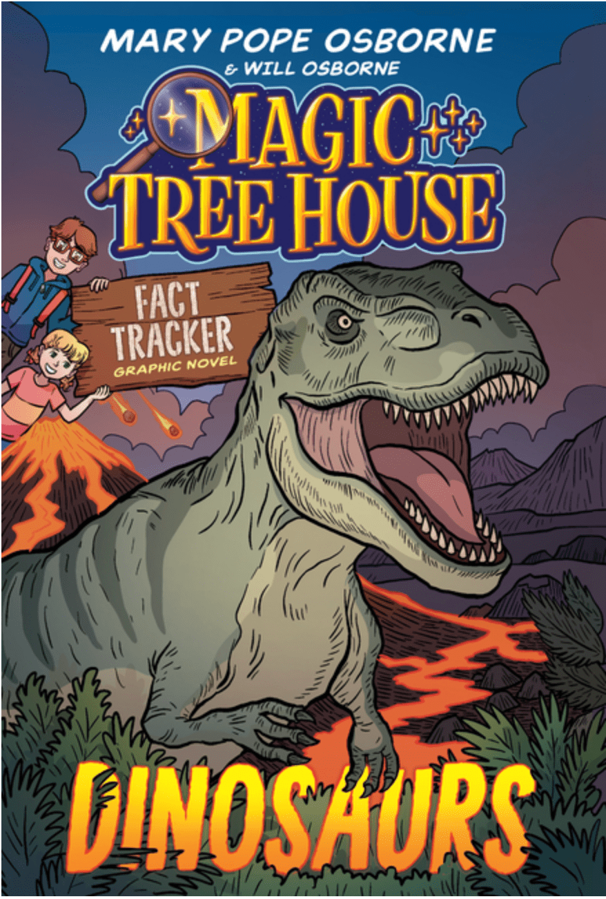 Random House Books for Young Readers Graphic Novel > Kids Magic Tree House Fact Tracker Graphic Novel: Dinosaurs 9780593705841 ING-9780593705841