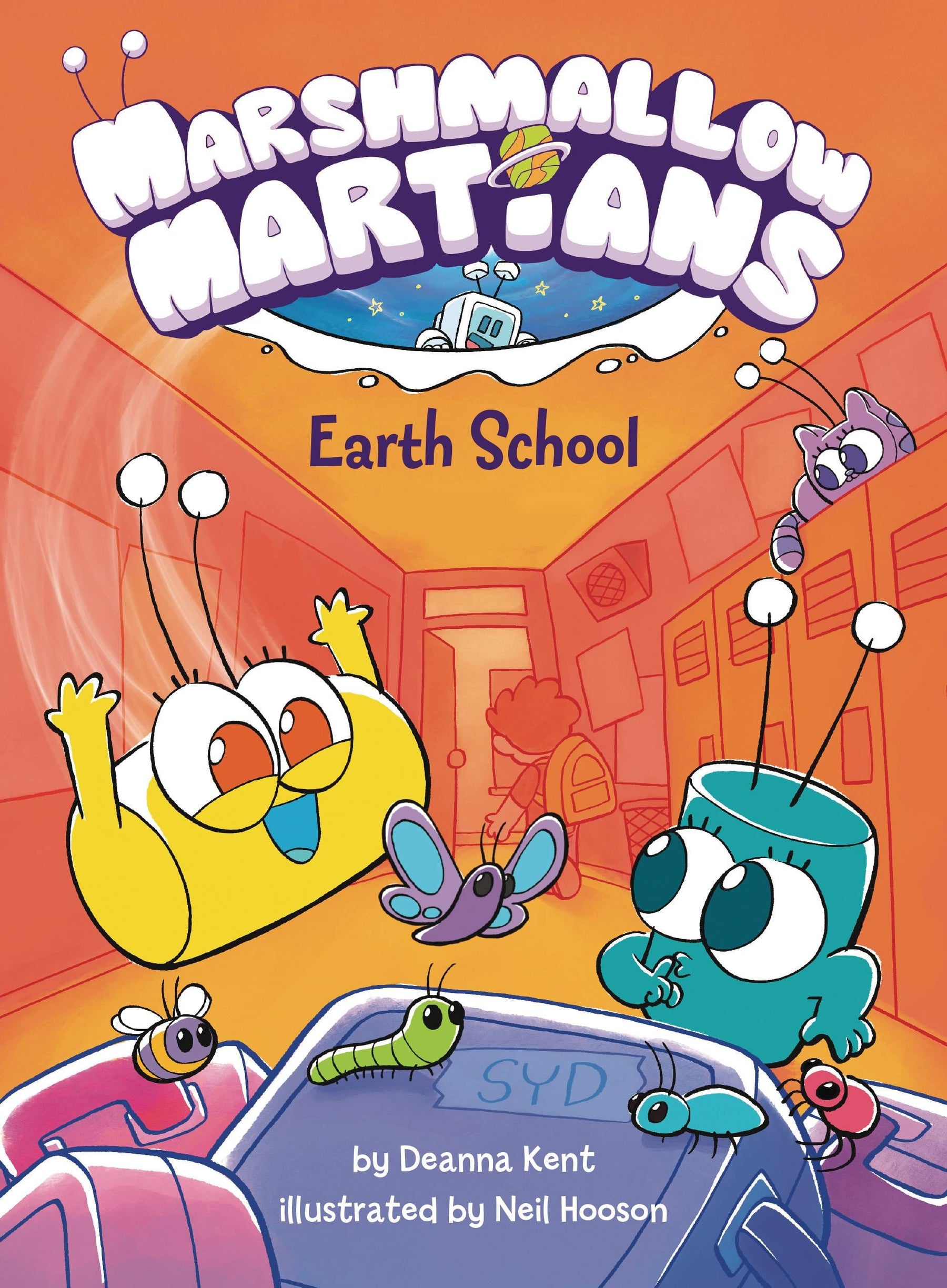 RANDOM HOUSE BOOKS YOUNG READERS Graphic Novel Marshmallow Martians GN Earth School 9780593566107 MAY231955