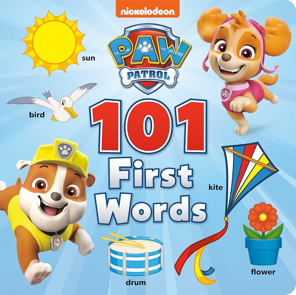 Random House Books Young Readers Books > Kids Paw Patrol 101 First Words (Paw Patrol) 9780593710395 0593710398