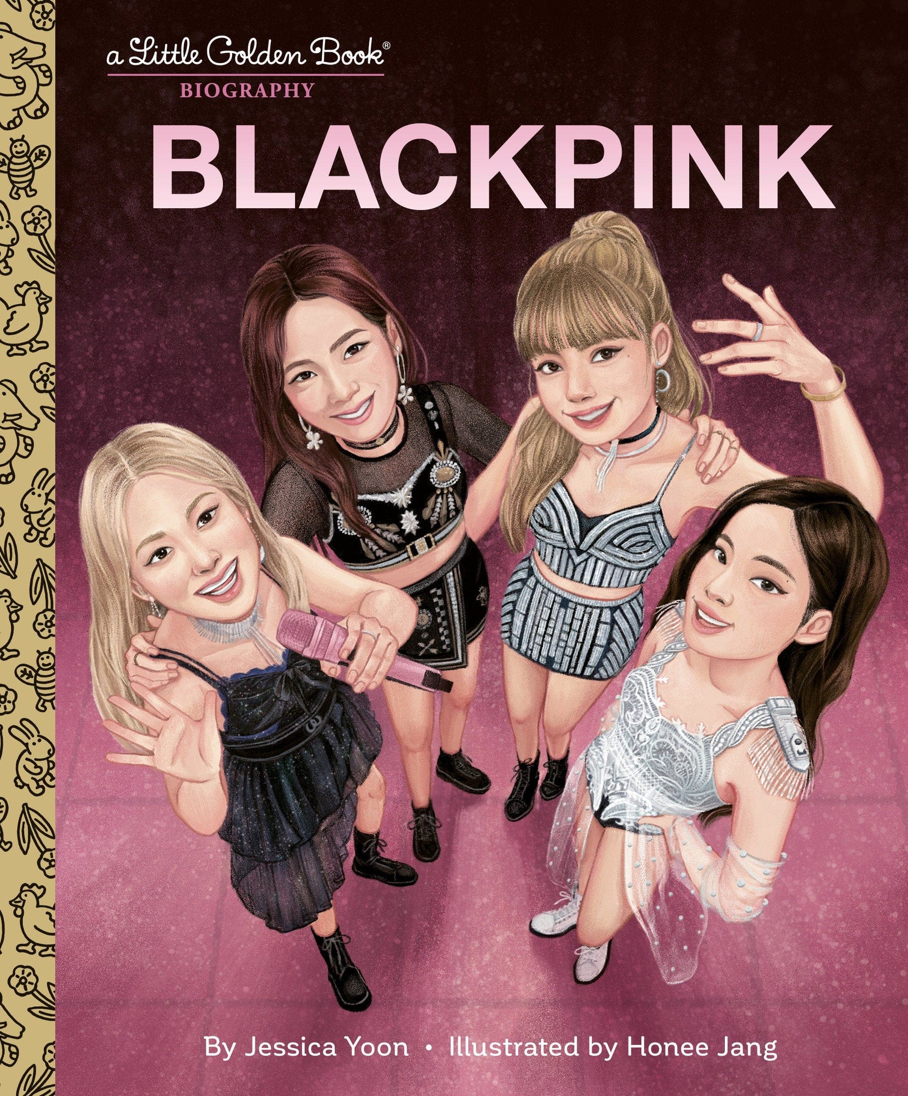 Random House Children's Books Comic Books BLACKPINK A Little Golden Book Biography HC 9798217123605 PRH-9798217123605