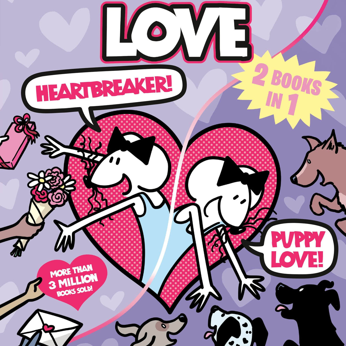 A Babymouse Flip Book: LOVE (Heartbreaker Puppy Love) TP