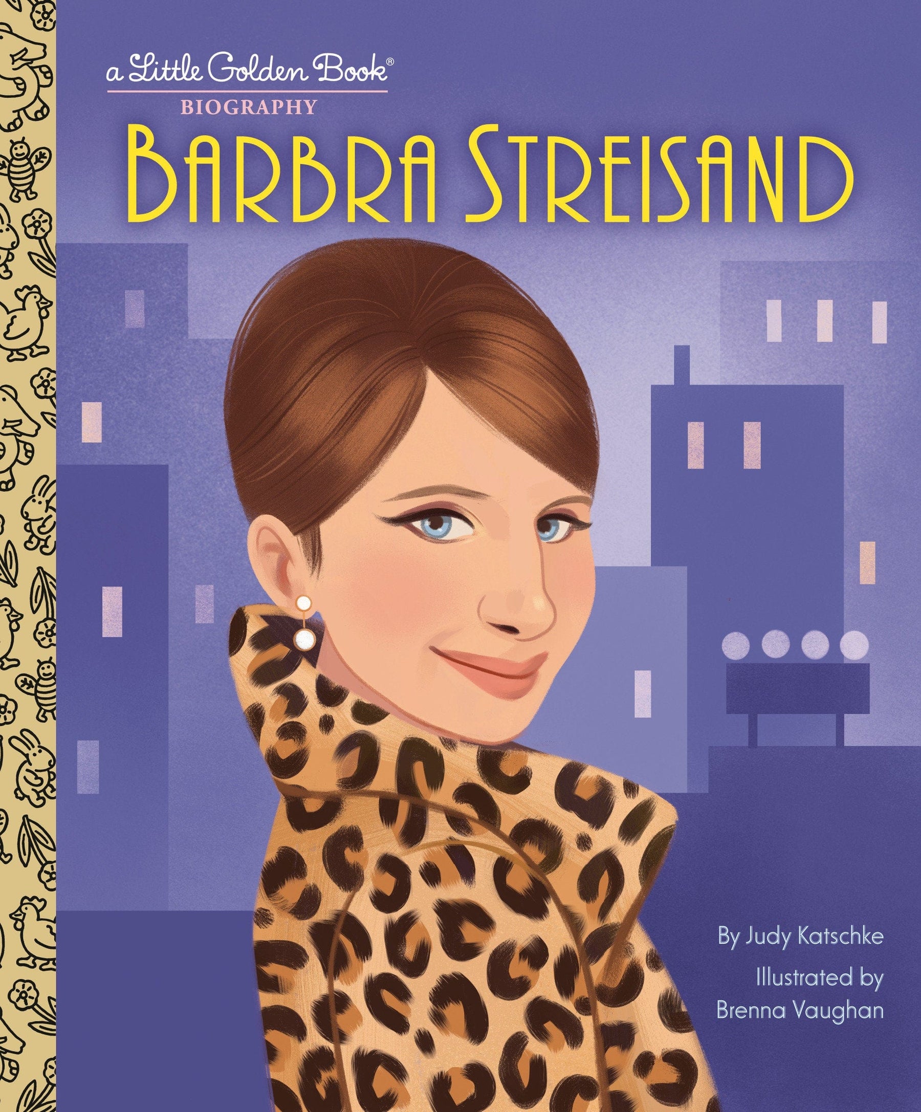 Random House Children's Books Graphic Novel Barbra Streisand: A Little Golden Book Biography Hardcover 9780593807712 PRH-9780593807712