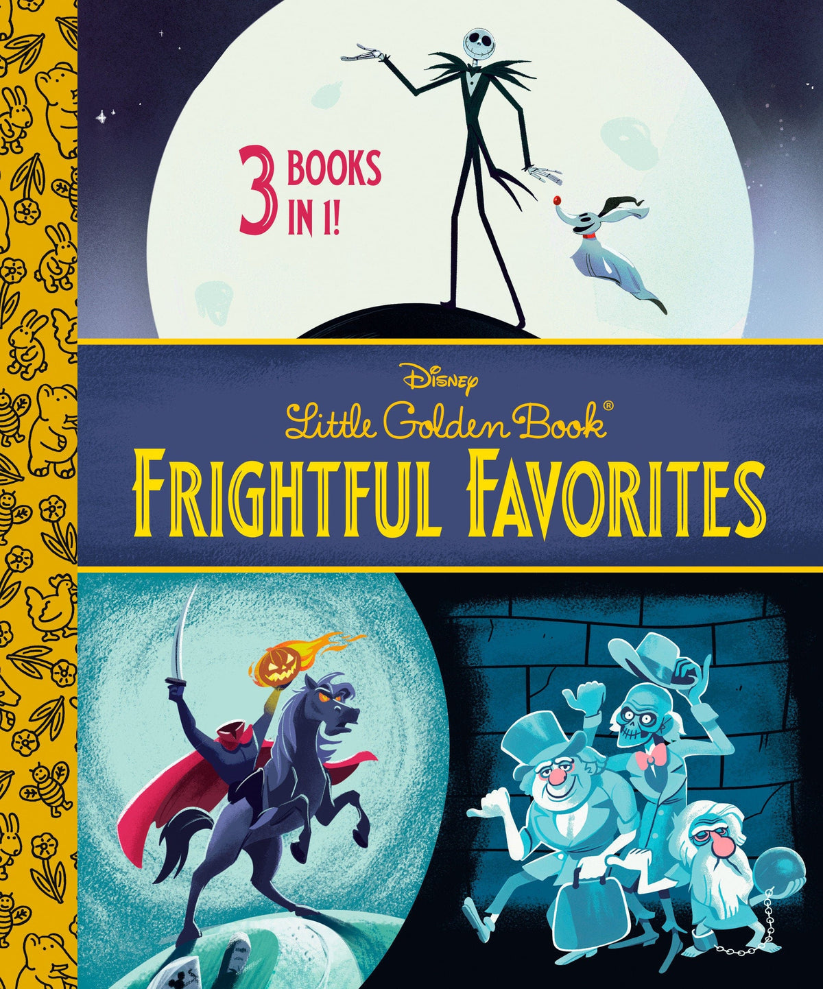 Disney Little Golden Book Frightful Favorites (Disney Classic) Hardcover