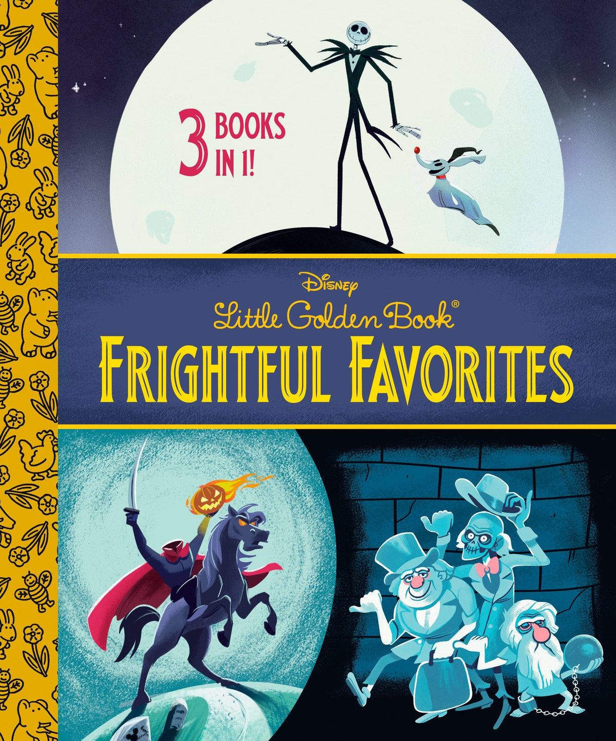 Random House Children's Books Graphic Novel Disney Little Golden Book Frightful Favorites (Disney Classic) Hardcover 9780736444644 PRH-9780736444644