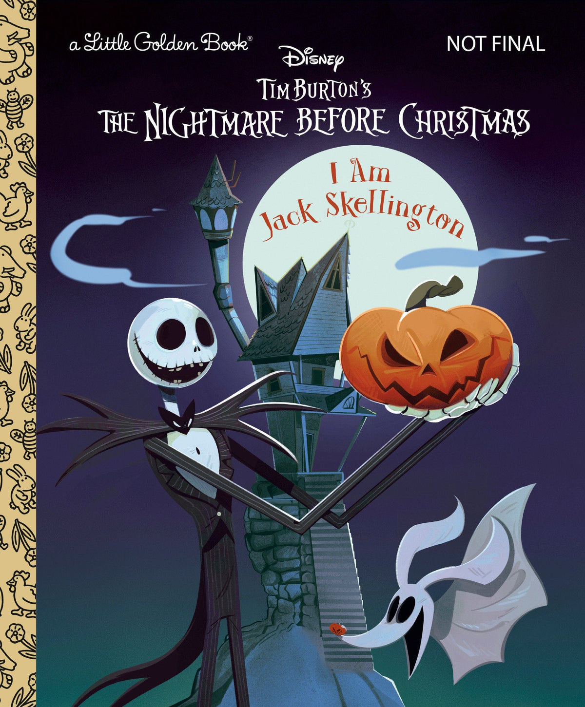 I Am Jack Skellington (Disney Tim Burton's The Nightmare Before Christmas) Hardcover