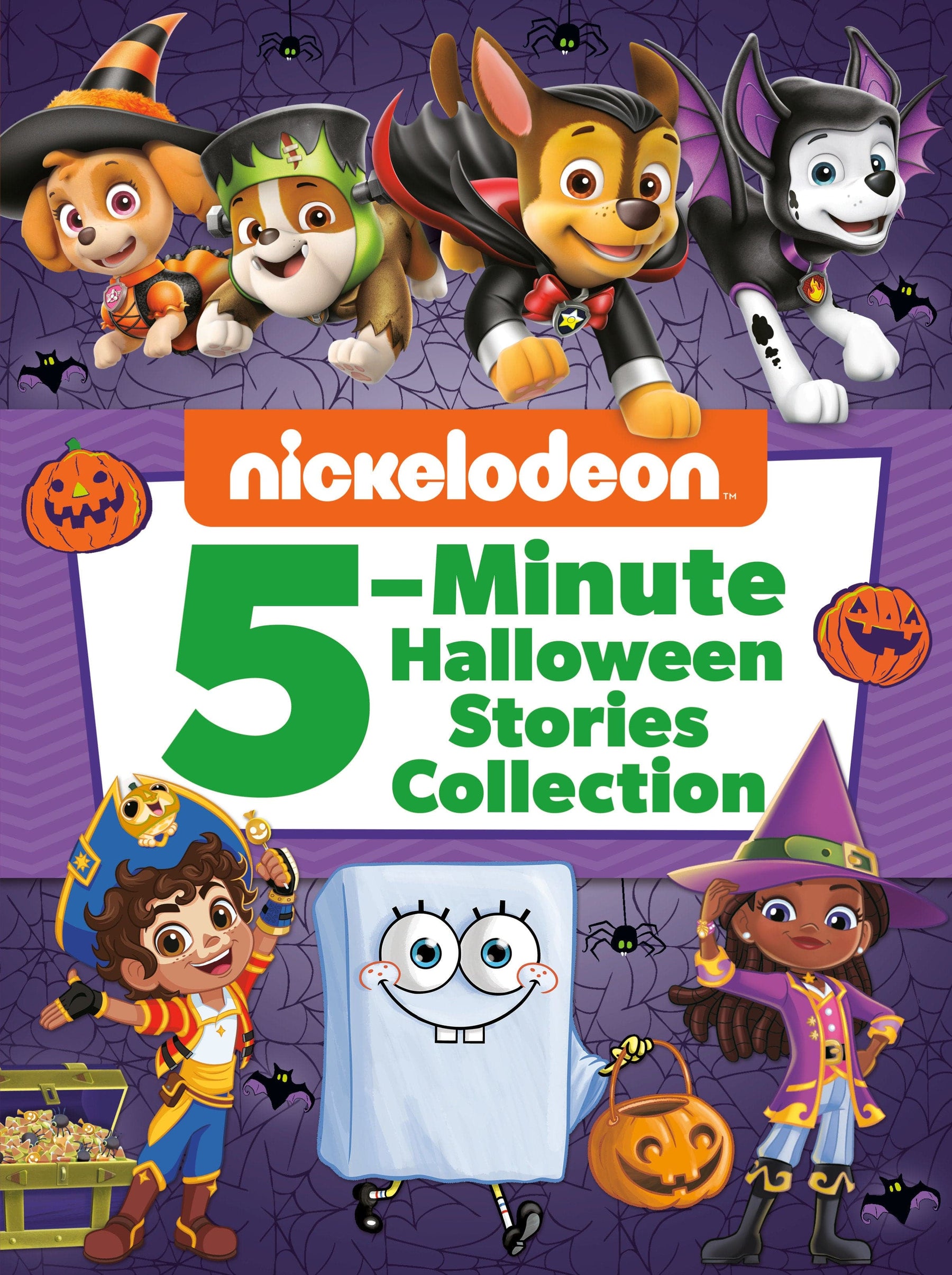 Random House Children's Books Graphic Novel Nickelodeon 5-Minute Halloween Stories Collection (Nickelodeon) Hardcover 9780593808498 PRH-9780593808498