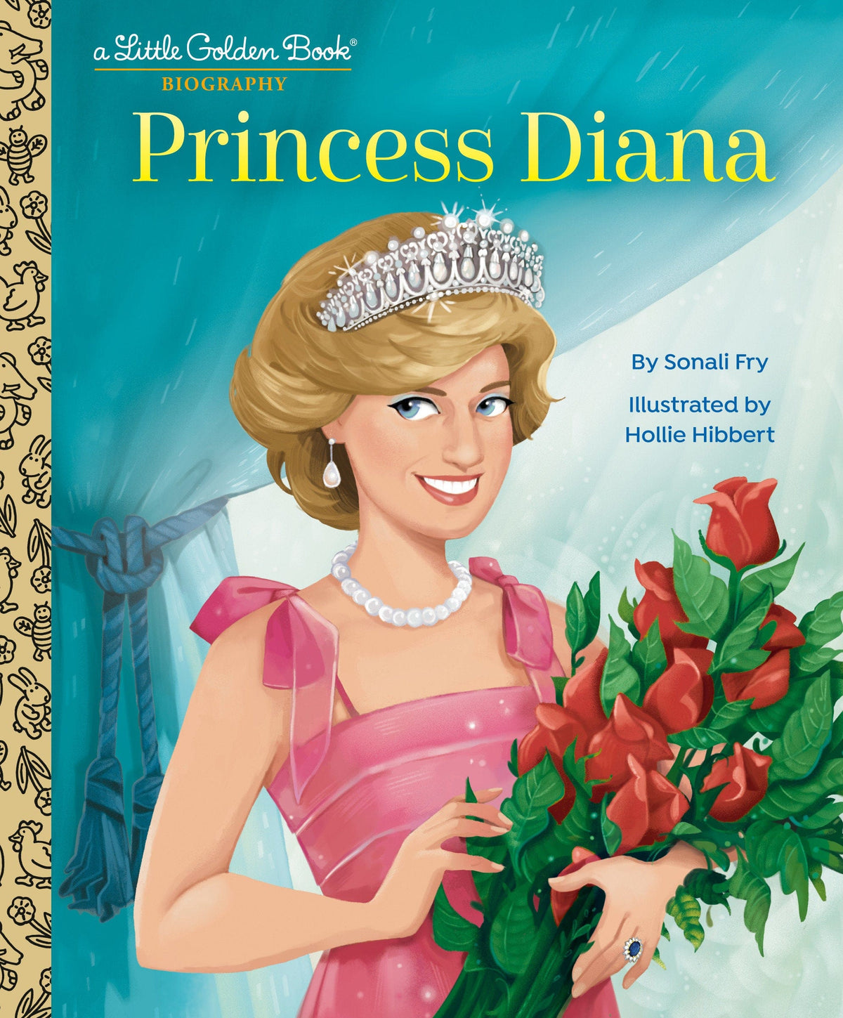 Random House Children's Books Graphic Novel Princess Diana: A Little Golden Book Biography Hardcover 9780593703854 PRH-9780593703854