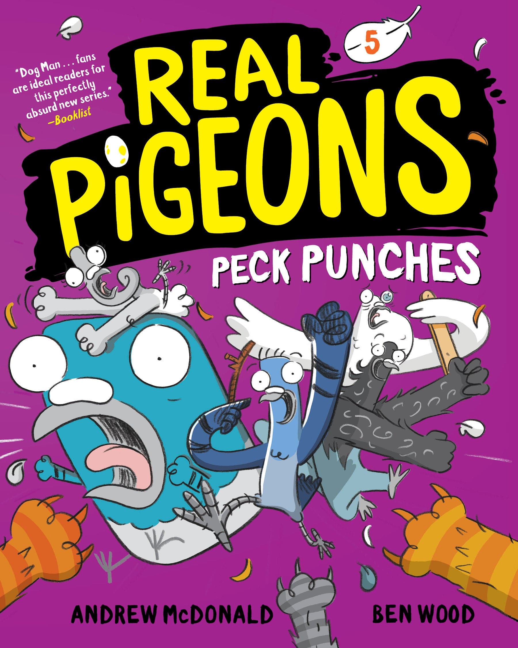 Random House Children's Books Graphic Novel Real Pigeons Peck Punches (Book 5) Paperback 9780593427231 PRH-9780593427231