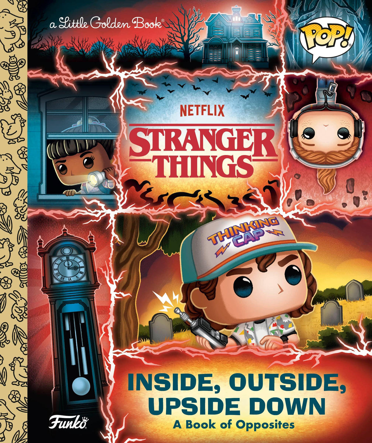 Random House Children's Books Graphic Novel Stranger Things: Inside, Outside, Upside Down (Funko Pop!) Hardcover 9780593808313 PRH-9780593808313