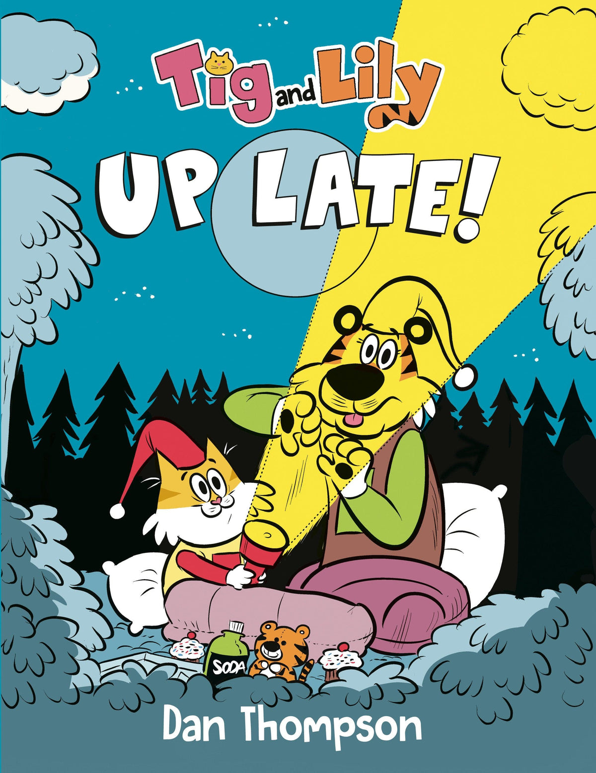 Random House Children's Books Graphic Novel Tig and Lily: Up Late! Hardcover 9780593486344 PRH-9780593486344