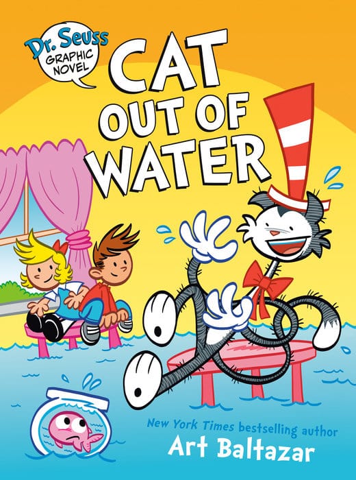 RANDOM HOUSE GRAPHIC Graphic Novel > Kids Dr. Seuss Graphic Novel: Cat Out of Water 9780593703038 PRH-9780593703038