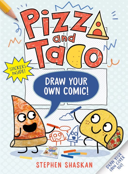 RANDOM HOUSE GRAPHIC Graphic Novel > Kids Pizza and Taco: Draw Your Own Comic! 9780593814574