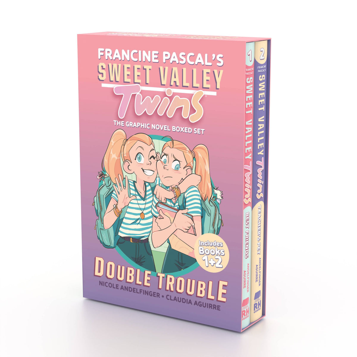 RANDOM HOUSE GRAPHIC Graphic Novel Sweet Valley Twins Double Trouble HC Box Set 9780593705506 JUL231912