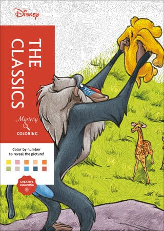 Random House Worlds Books > Coloring Books Disney Mystery Coloring: The Classics 9798217298105 PRH-9798217298105