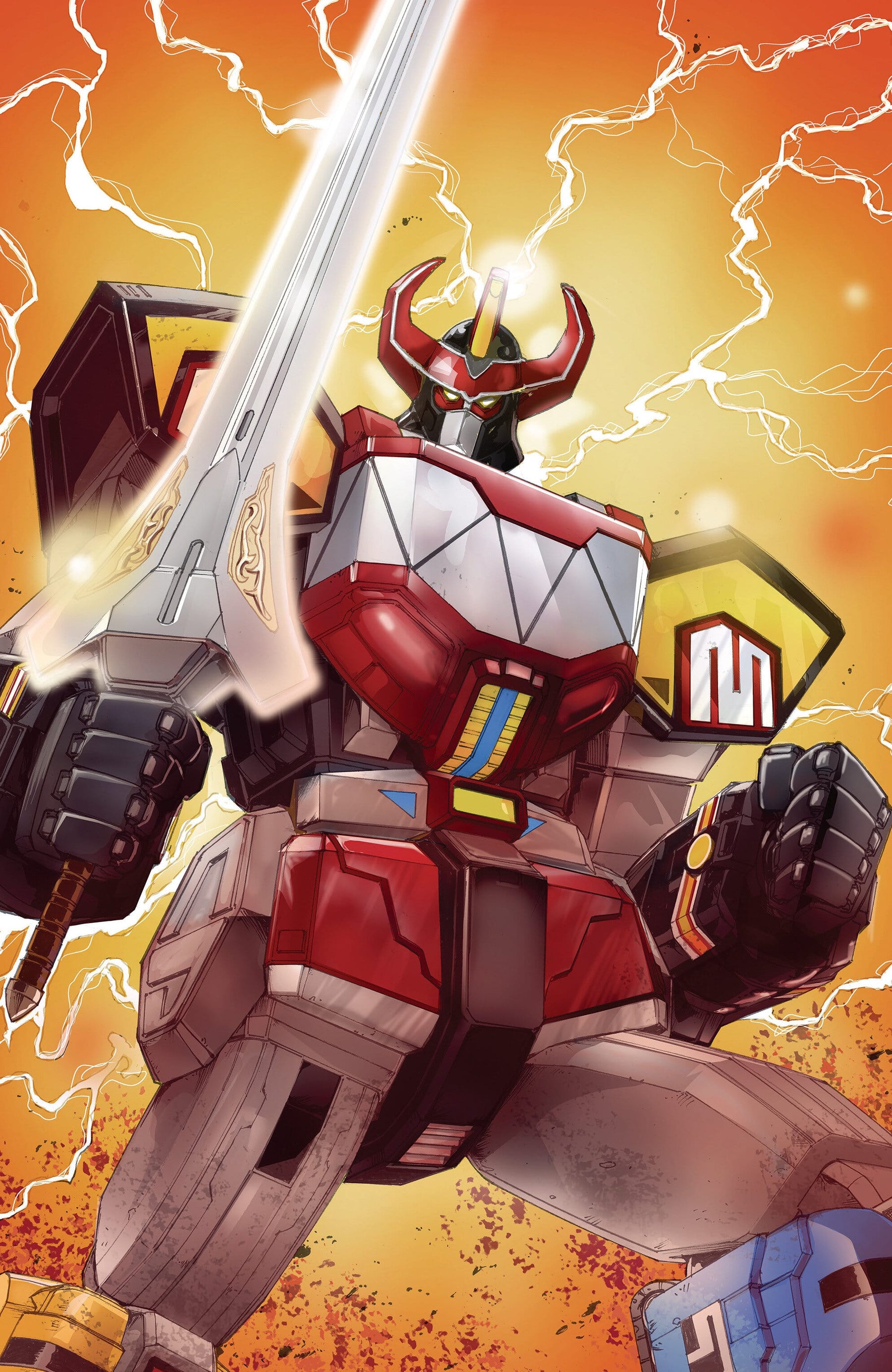 Mighty Morphin Power Rangers (2026) #8 F 1:10 INCV Foil Variant (Full Art, Foil,Griffith) (Release Date: 01/27/2027)