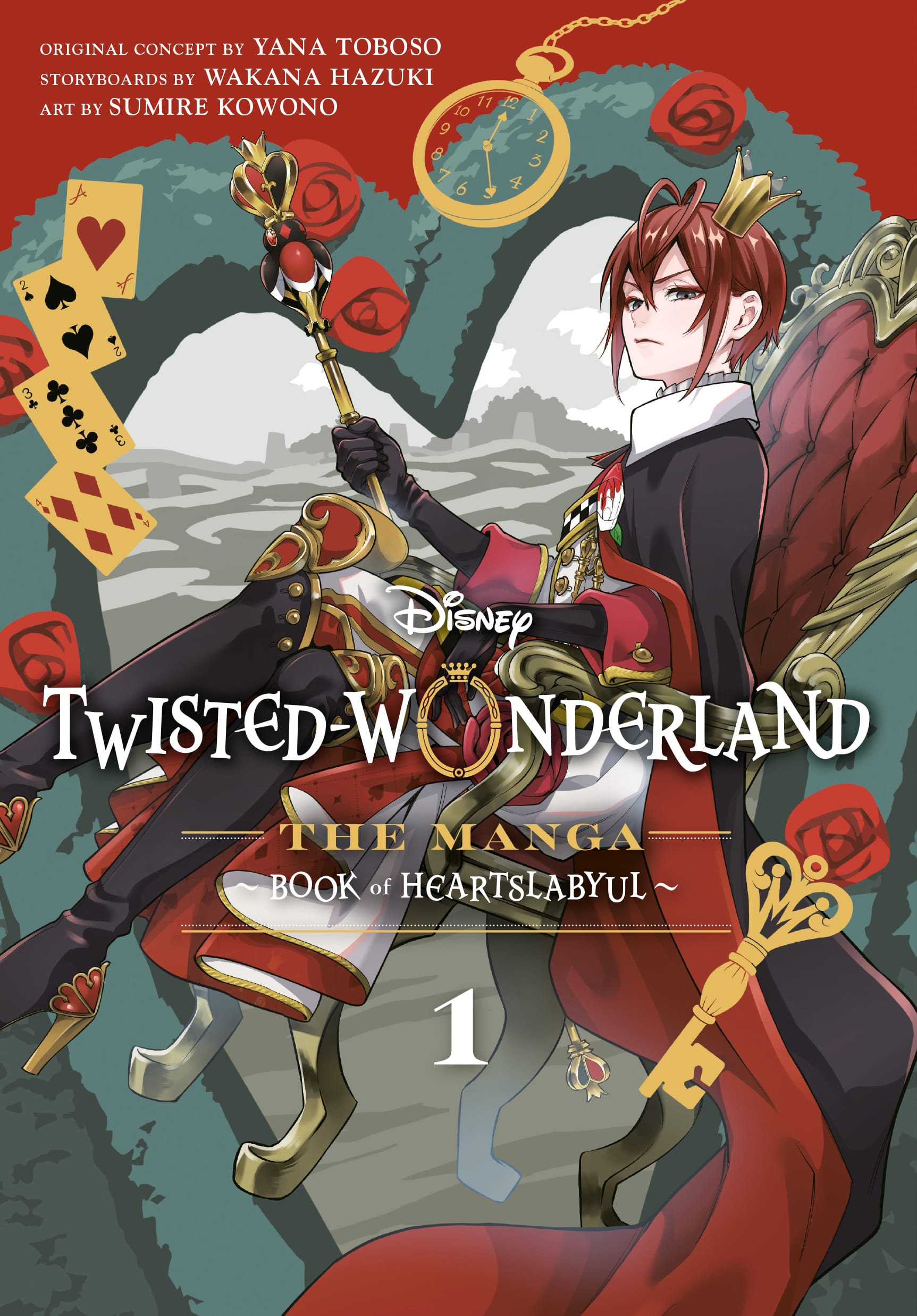 Random House Worlds Graphic Novel Twisted-Wonderland: Book of Heartslabyul (The Manga), Vol. 1 9798217374762 PRH-9798217374762