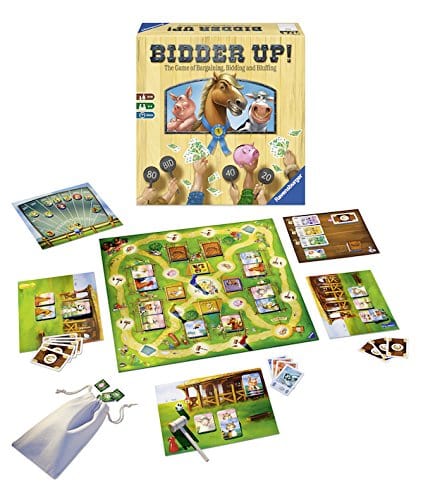 Ravensburger Board Games Bidder Up! - Retired 4005556272464 RAV27246