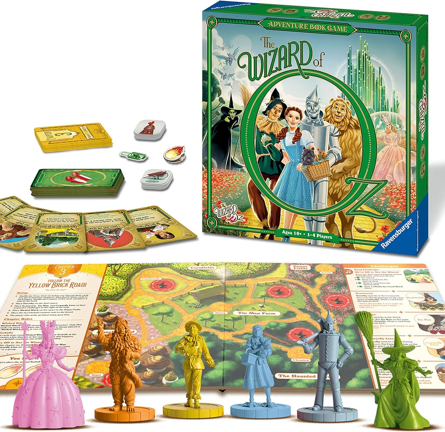 Ravensburger Board Games > Large Box Games Wizard of Oz: Adventure Book Game 810558019481 RVN 60001948