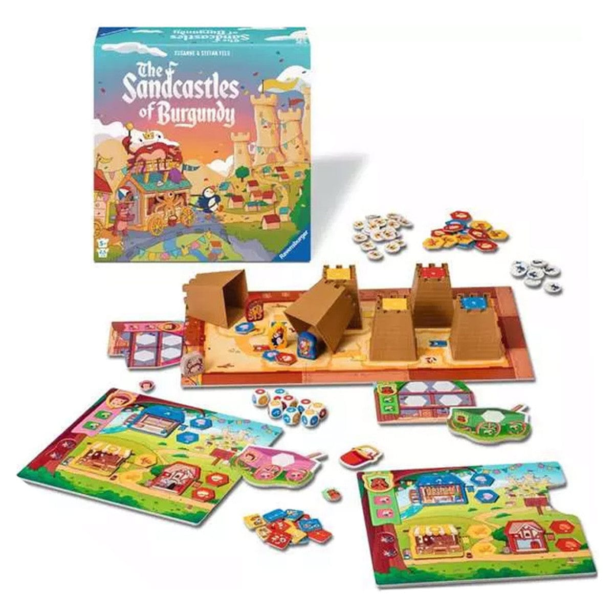 Ravensburger Board Games Sandcastles of Burgundy 4005556247172 RVB24717