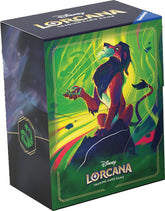 Ravensburger Game Supplies > Card Boxes Disney Lorcana TCG: Azurite Sea - Deck Box, Scar 4050368984418 RVN 11098441