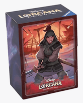 Ravensburger Game Supplies > Card Boxes Disney Lorcana TCG: Rise of the Floodborn Deck Box - Mulan 4050368982612 RVN 11098261
