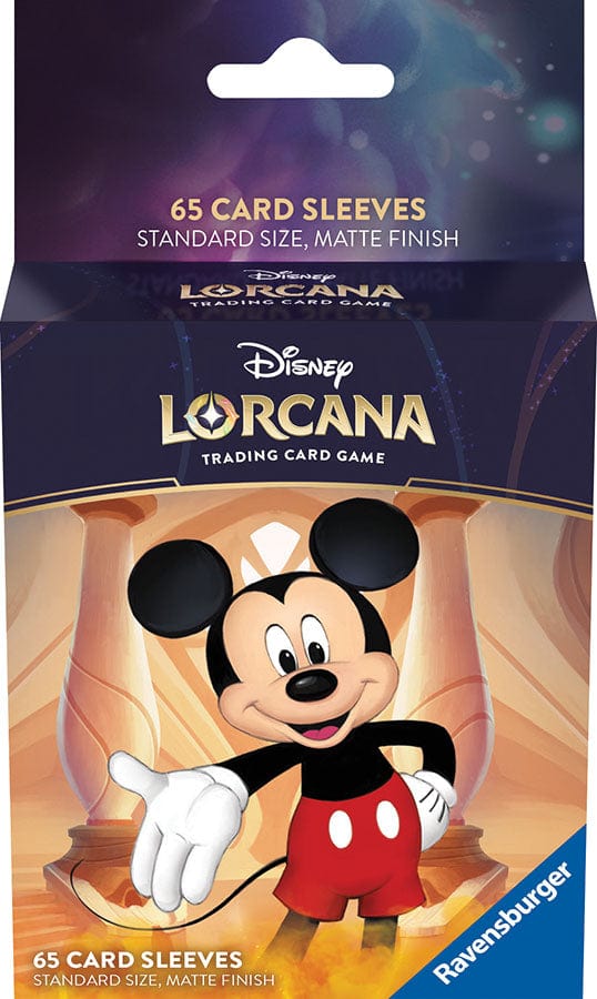 Ravensburger Game Supplies > Card Sleeves Disney Lorcana TCG: The First Chapter Card Sleeves - Mickey Mouse 4050368981783 RVN 11098178