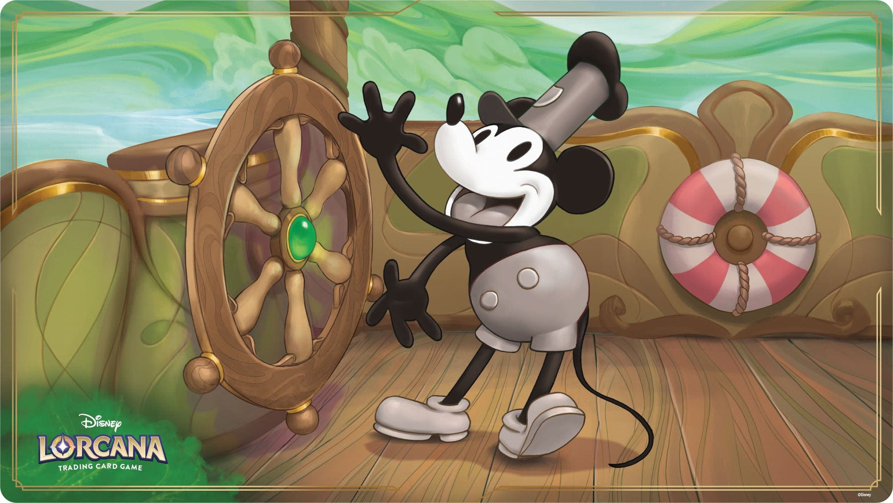 Ravensburger Game Supplies > Playmats Disney Lorcana TCG: The First Chapter - Neoprene Mat, Mickey Mouse 4050368982230 RVN 11098223