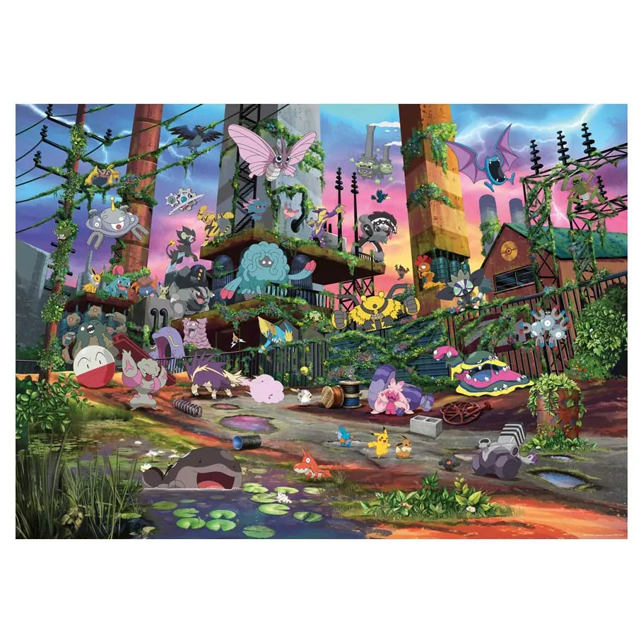Ravensburger Puzzles > Jigsaw Puzzles POKEMON BREAKOUT 2: JOLTEON POWER PLANT (1000-PIECE PUZZLE) 4005555020349 RVB12002034
