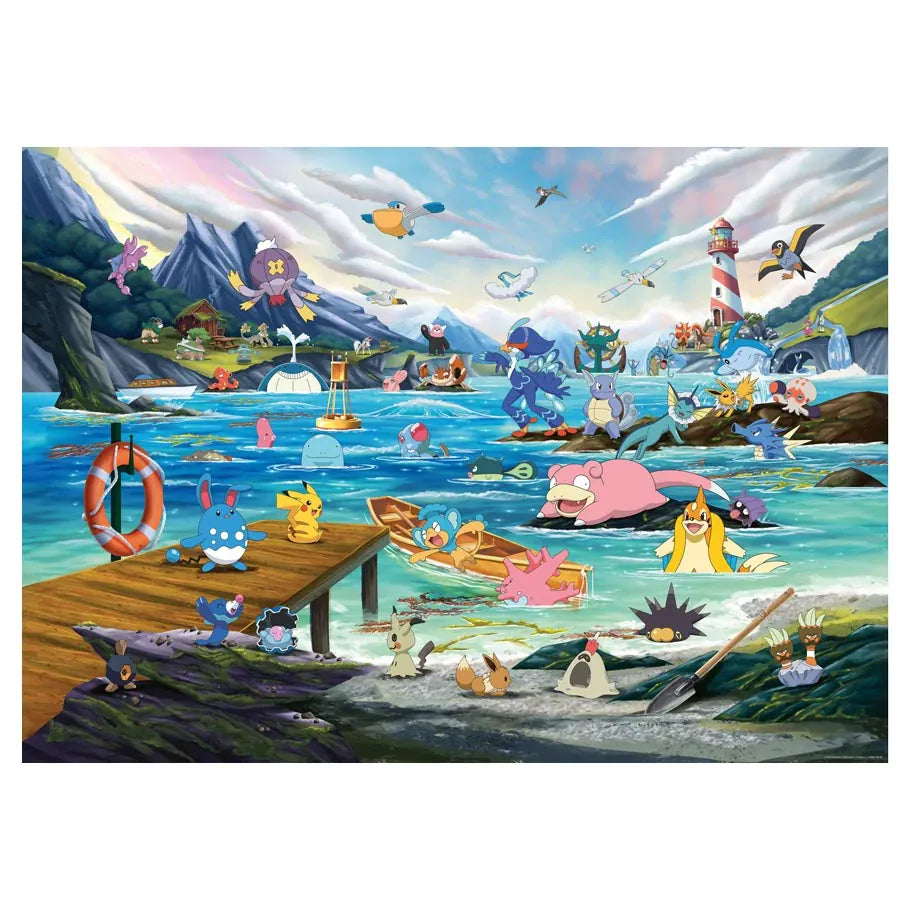 Ravensburger Puzzles > Jigsaw Puzzles POKEMON BREAKOUT 3: VAPOREON MARINE (1000-PIECE PUZZLE) 4005555020356 RVB12002035