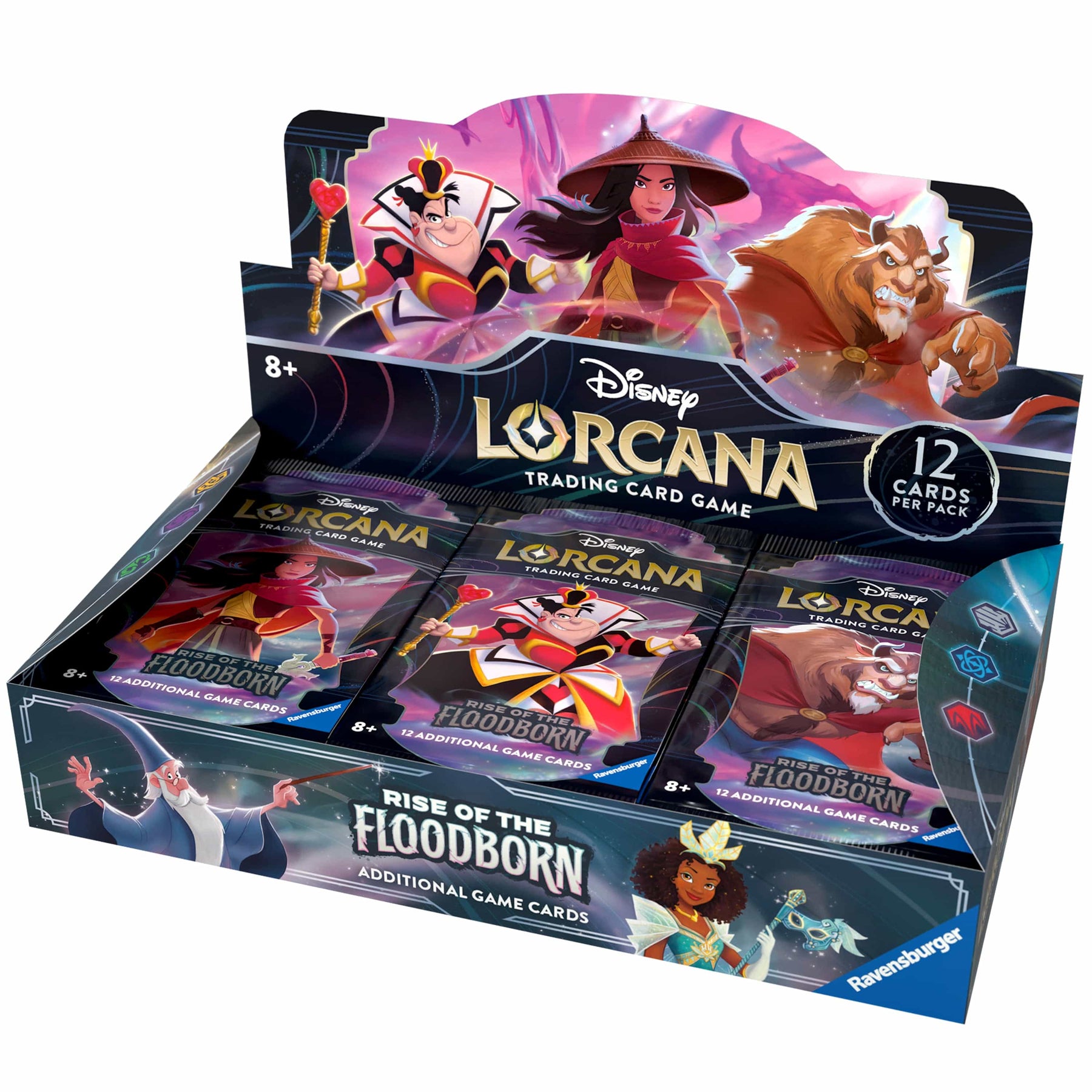 Ravensburger Tabletop Games > Trading Card Games Disney Lorcana TCG: Rise of the Floodborn Booster Box 4050368982711 RVN 11098271