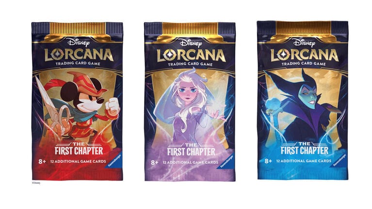 Ravensburger Trading Card Games > Disney Lorcana Disney Lorcana TCG: The First Chapter - Booster Sleeve Single Pack 4050368981721 RVN 11098172-S