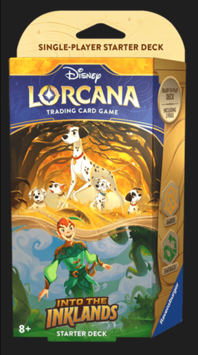 Disney Lorcana Into the Inklands Starter Deck Amber Emerald
