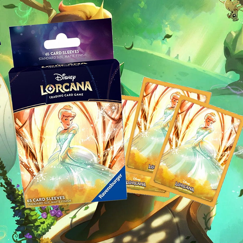 Card Sleeves: Disney Lorcana- Archazia's Island- Cinderella (65ct)
