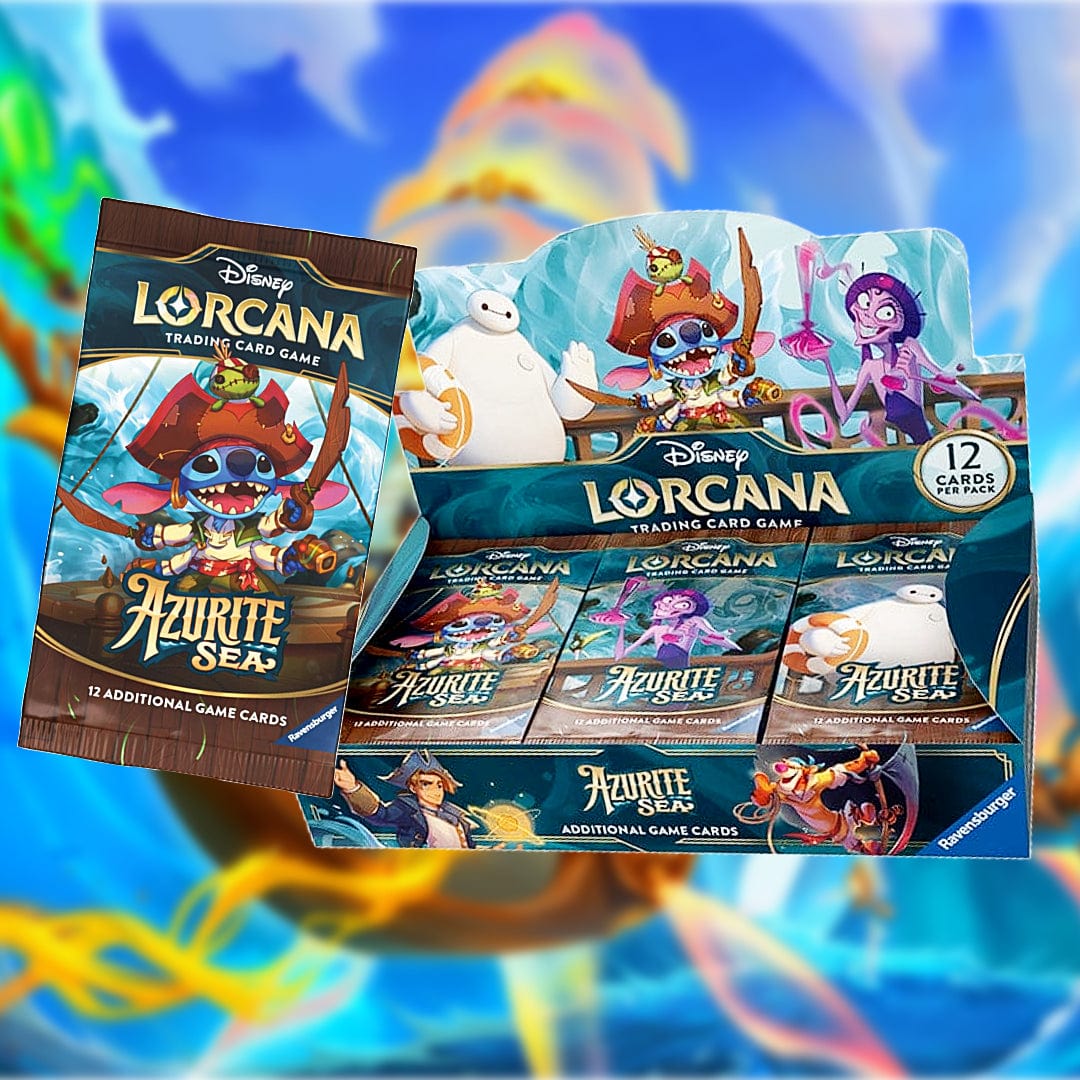 Ravensburger Trading Card Games > Disney Lorcana Disney Lorcana: Azurite Sea Booster Box 4050368984661 RAV8466