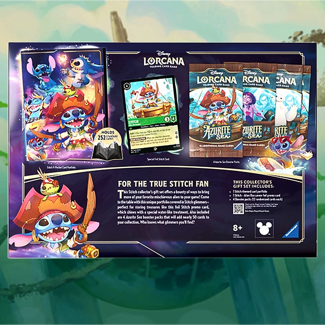 Disney Lorcana: Stitch Collector's Gift Set - Azurite Sea Disney Lorcana: Stitch Collector's Gift Set - Azurite Sea