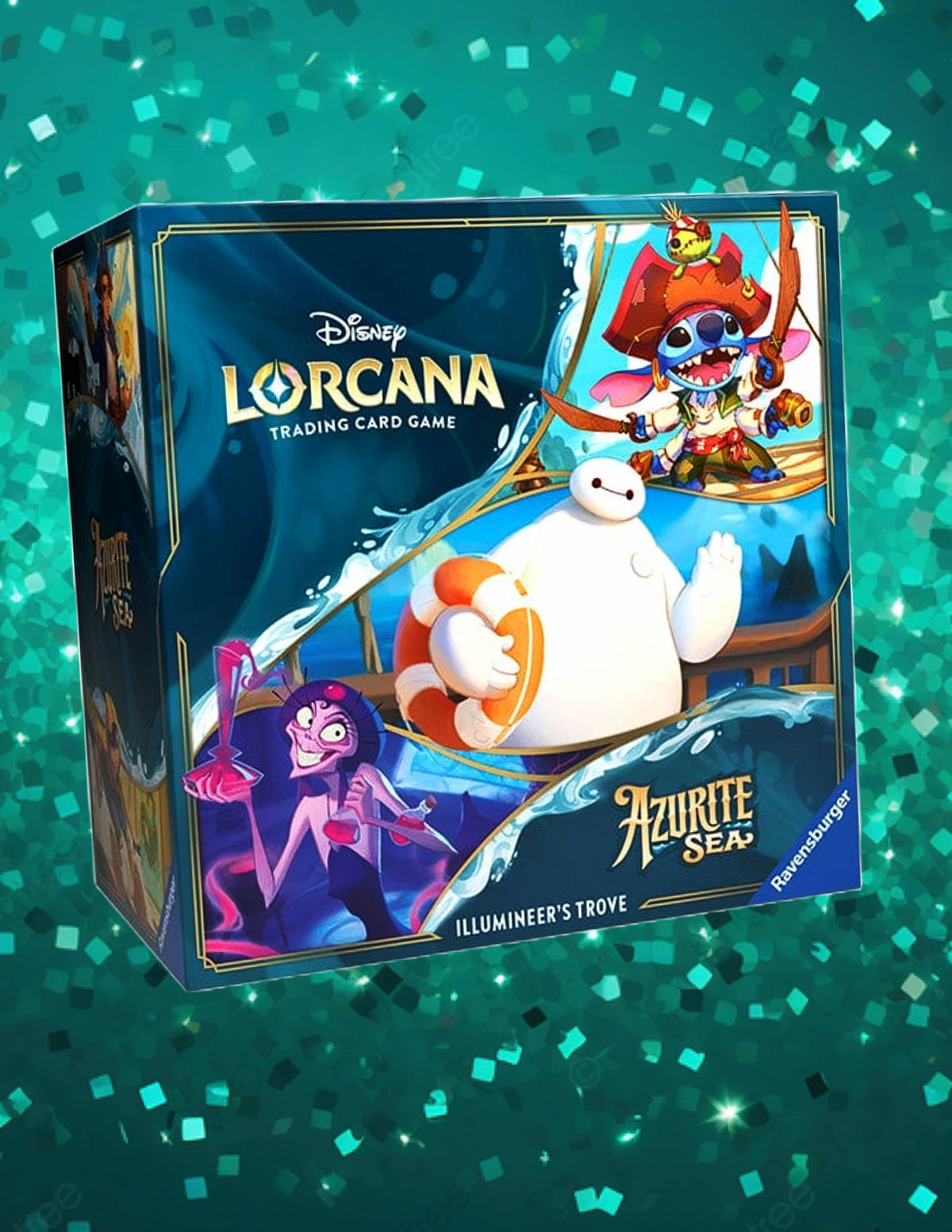 Ravensburger Trading Card Games > Disney Lorcana Disney Lorcana: Azurite Sea Illumineer's Trove 4050368984326 RAV8432