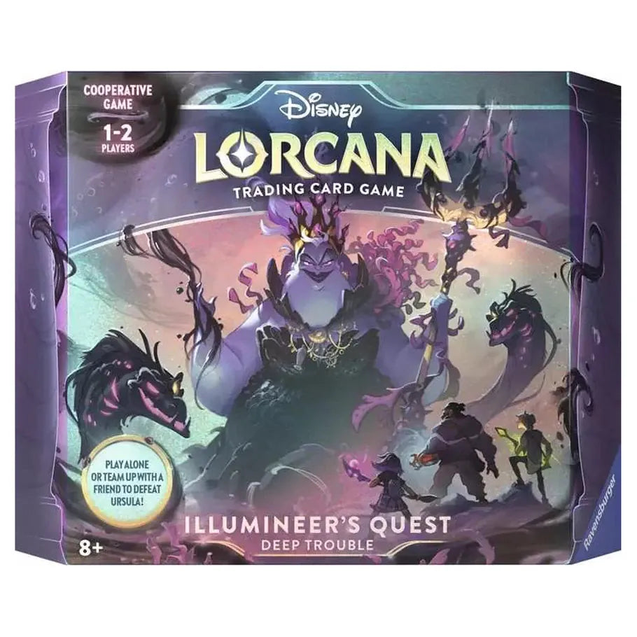Ravensburger Trading Card Games > Disney Lorcana Disney Lorcana: Illumineer’s Quest: Deep Trouble 4050368983565 RAV8356