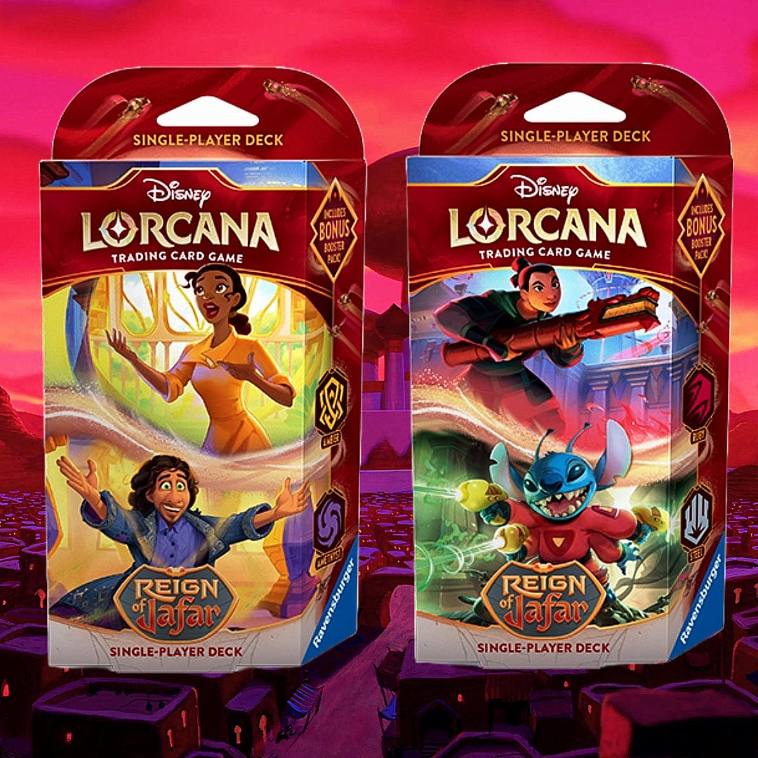 Ravensburger Trading Card Games > Disney Lorcana Disney Lorcana: Reign of Jafar Starter Deck