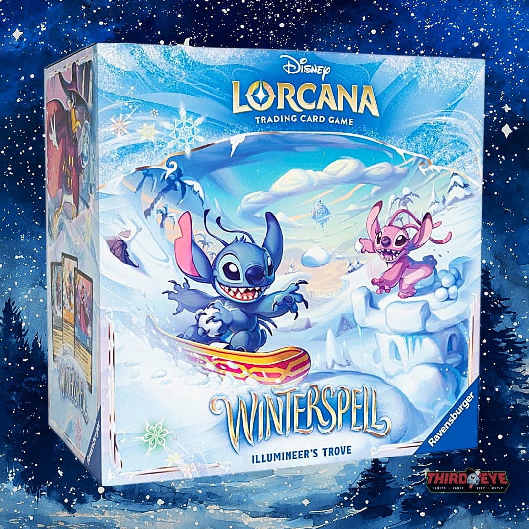 Ravensburger Trading Card Games > Disney Lorcana Disney Lorcana: Set 11: Winterspell Illumineer's Trove Pack 4050368988409 RVB11098840