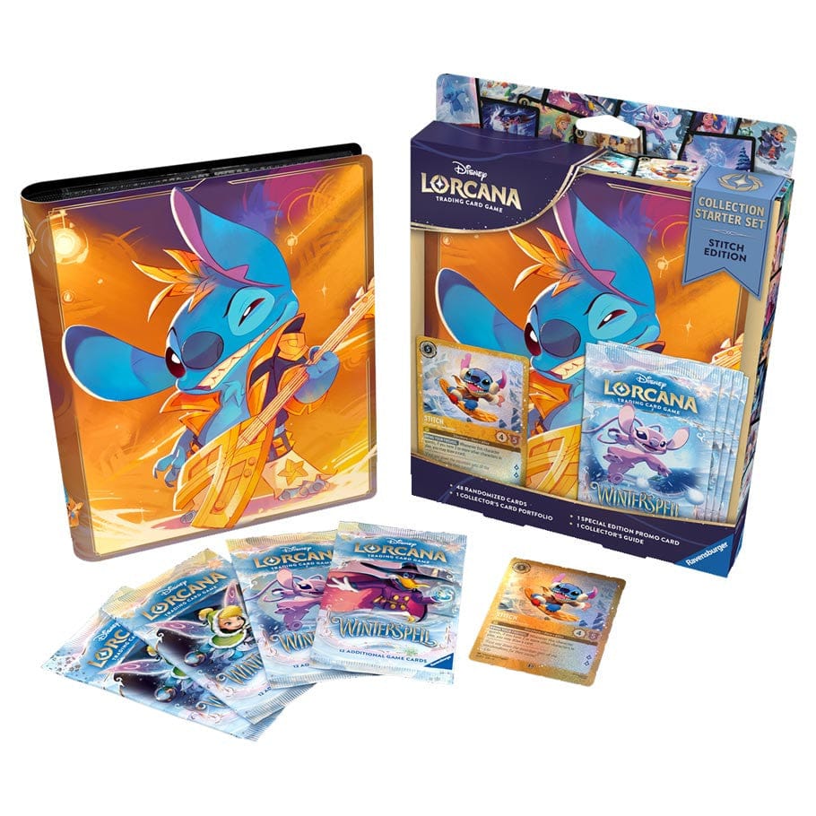 Ravensburger Trading Card Games > Disney Lorcana Disney Lorcana: Set 11: Winterspell/Stitch Collection Starter Set 4050368900265 RVB11090026
