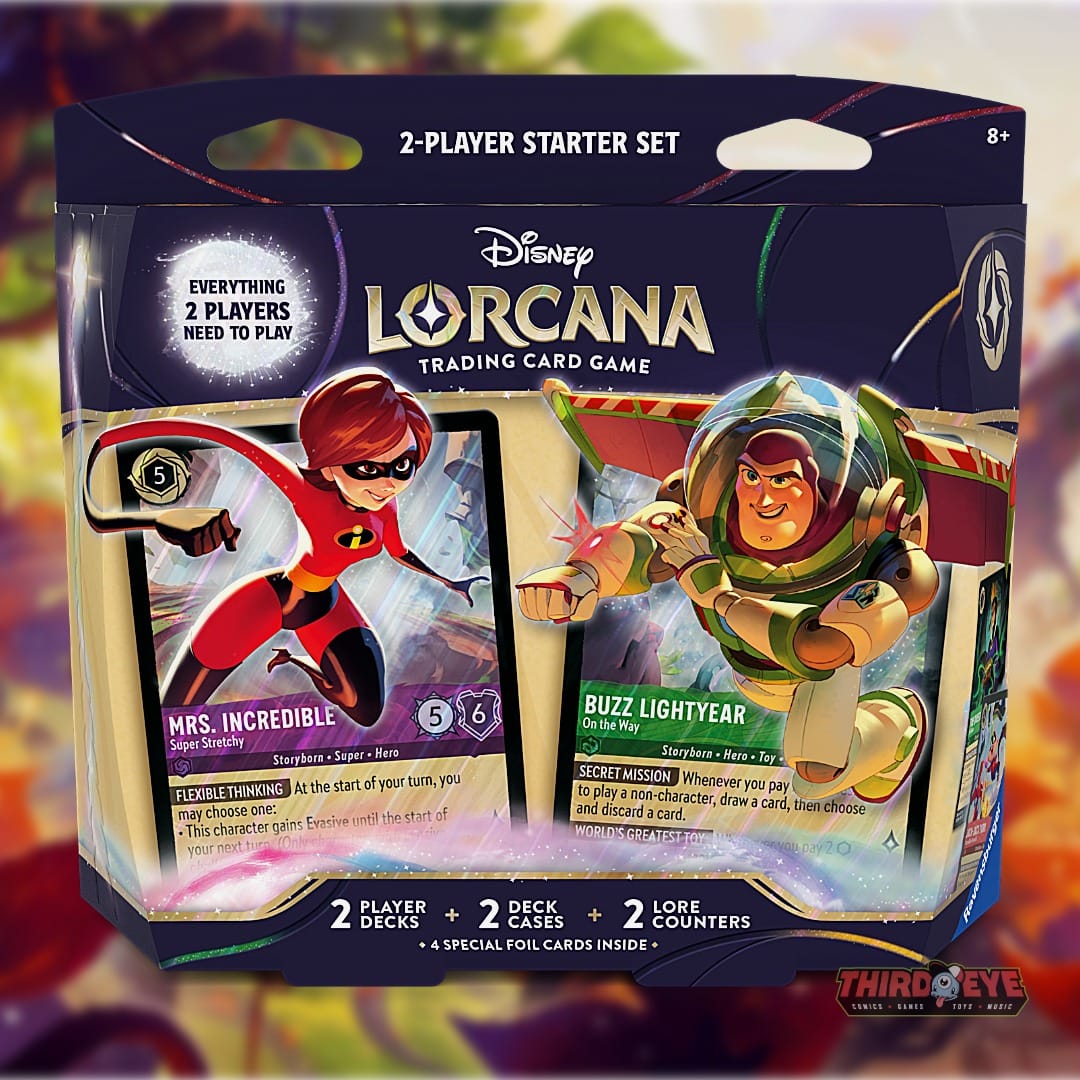 Ravensburger Trading Card Games > Disney Lorcana DISNEY LORCANA SET 12: TWO-PLAYER DECK (ELASTIGIRL/BUZZ LIGHTYEAR) 4050368988546 RVN11098854