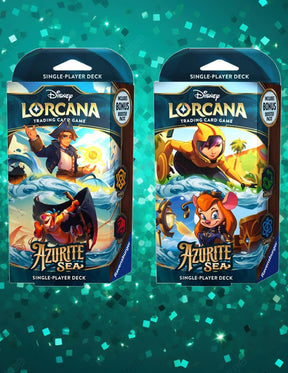 lorcana azurite sea starter decks Disney Lorcana: Azurite Sea Starter Deck