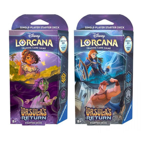 Ravensburger Trading Card Games > Disney Lorcana Double Pack (Sapphire / Steel & Amber / Amethyst) Disney Lorcana: Ursula's Return Starter Deck 75266044