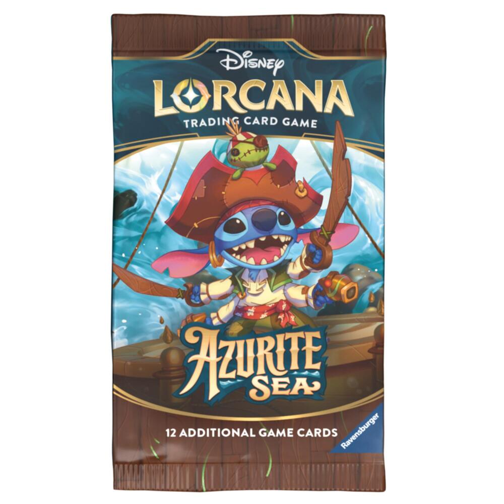 Ravensburger Trading Card Games > Disney Lorcana Lorcana Azurite Sea Booster Pack 4050368984227